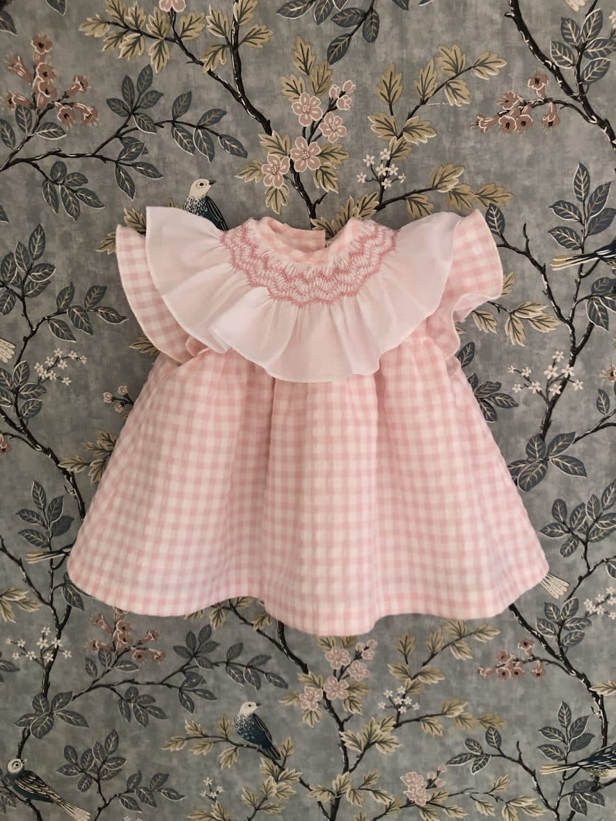 Jesusito Vichy cuello smock