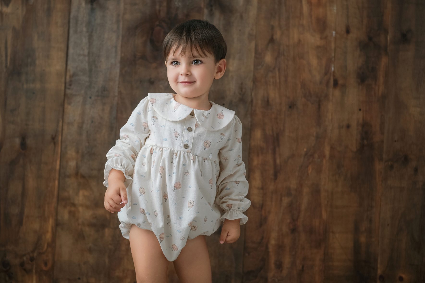 Pelele Globos tonos Pasteles