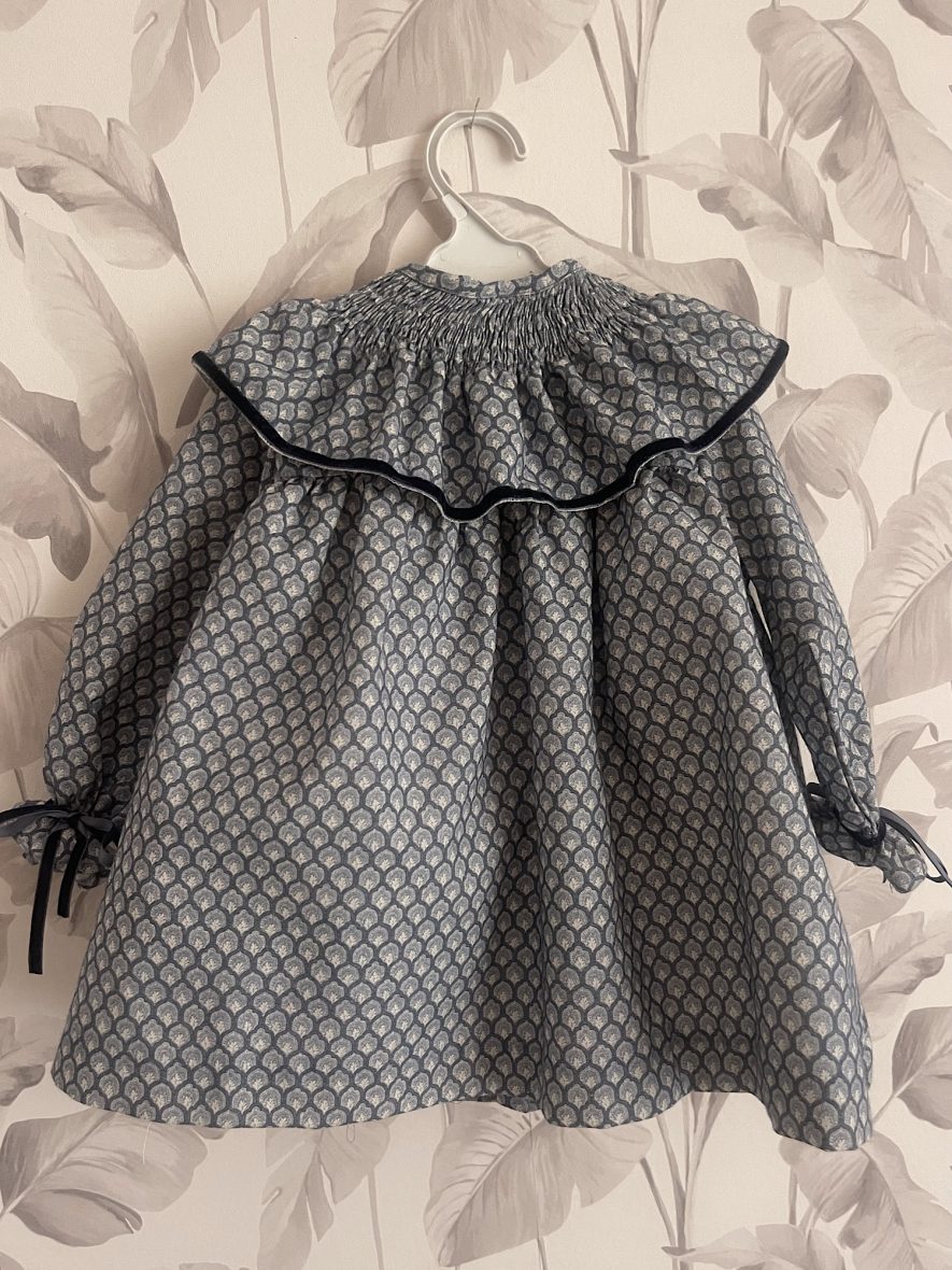 Vestido Greta Azul Marino