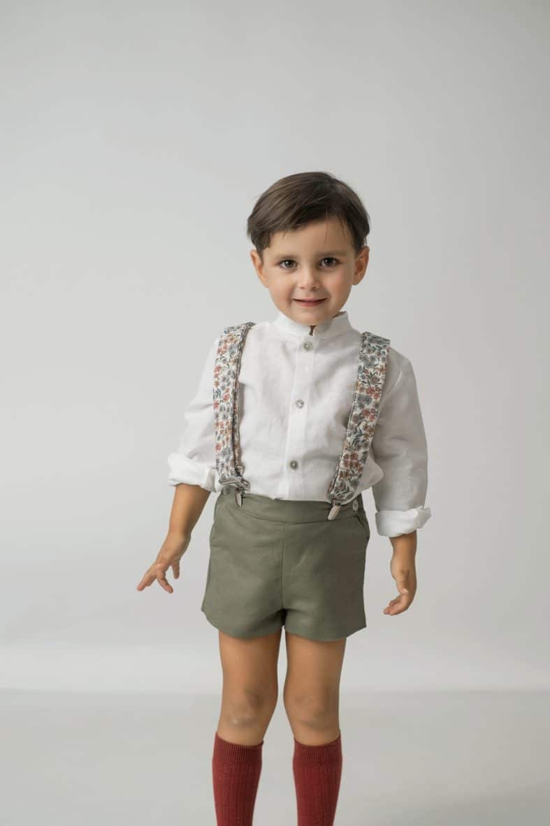 Pantalón tirantes Lino varios colores